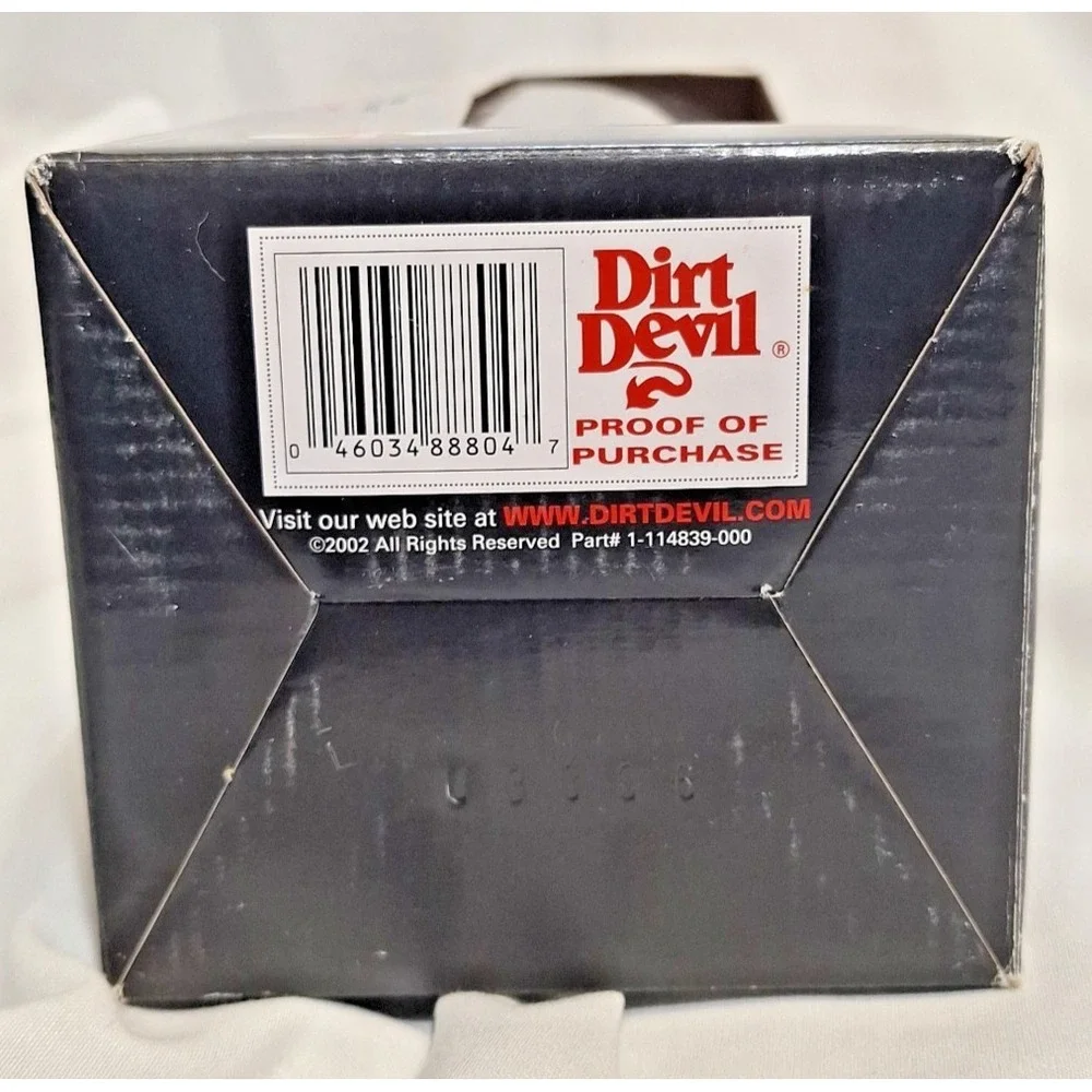 Dirt Devil Scorpion Corded Handheld Vacuum Model NOS 2002